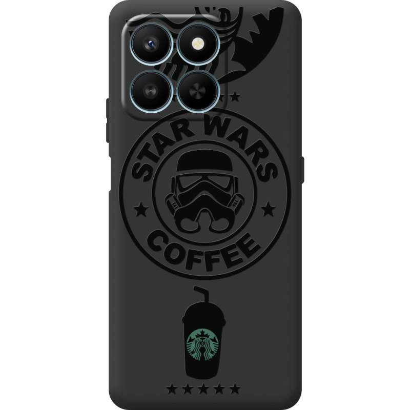 Чорний чохол BoxFace Honor 400 Smart Dark Coffee
