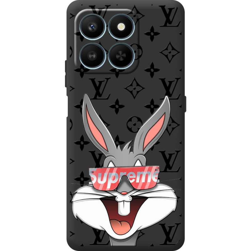 Чорний чохол BoxFace Honor 400 Smart looney bunny