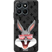 Чорний чохол BoxFace Honor 400 Smart looney bunny