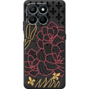 Чорний чохол BoxFace Honor 400 Smart FranceFlowers