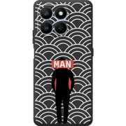 Чорний чохол BoxFace Honor 400 Smart Man Pattern
