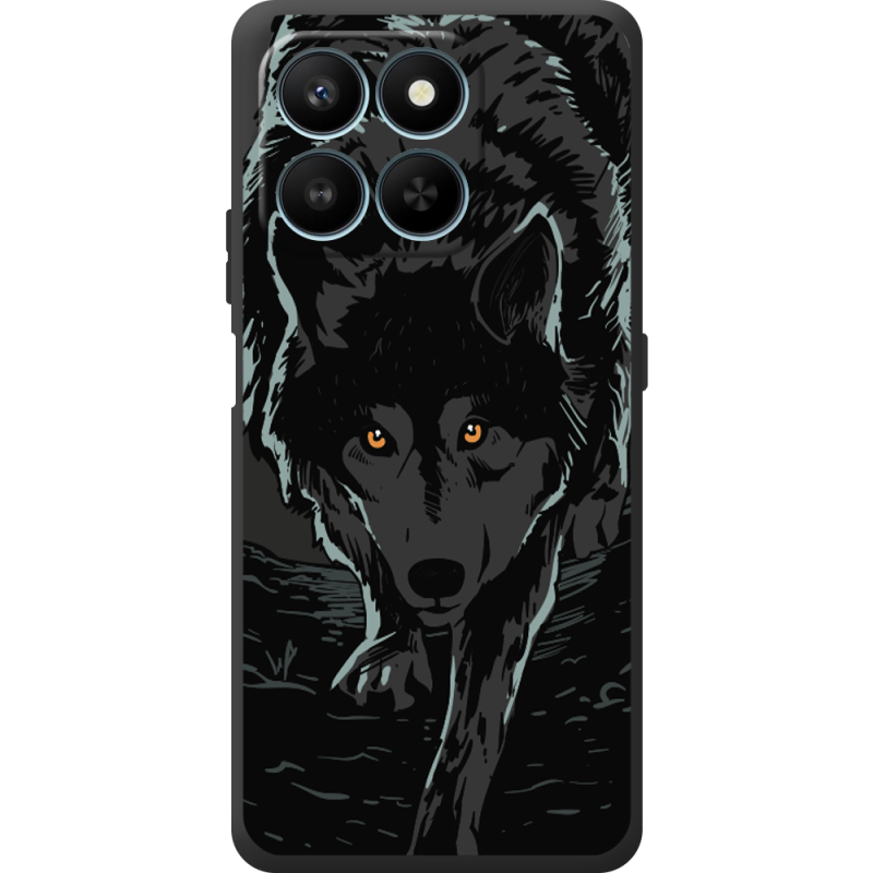 Чорний чохол BoxFace Honor 400 Smart Wolf