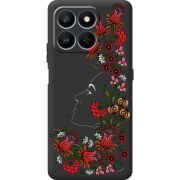 Чорний чохол BoxFace Honor 400 Smart 3D Ukrainian Muse