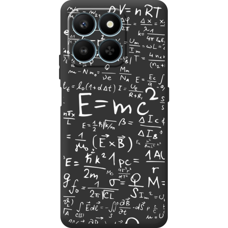 Чорний чохол BoxFace Honor 400 Smart E=mc2