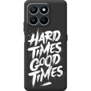 Чорний чохол BoxFace Honor 400 Smart Hard Times Good Times