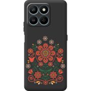 Чорний чохол BoxFace Honor 400 Smart Ukrainian Ornament