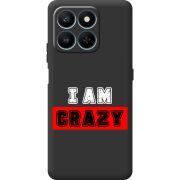 Чорний чохол BoxFace Honor 400 Smart I'm Crazy