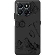 Чорний чохол BoxFace Honor 400 Smart Mountains