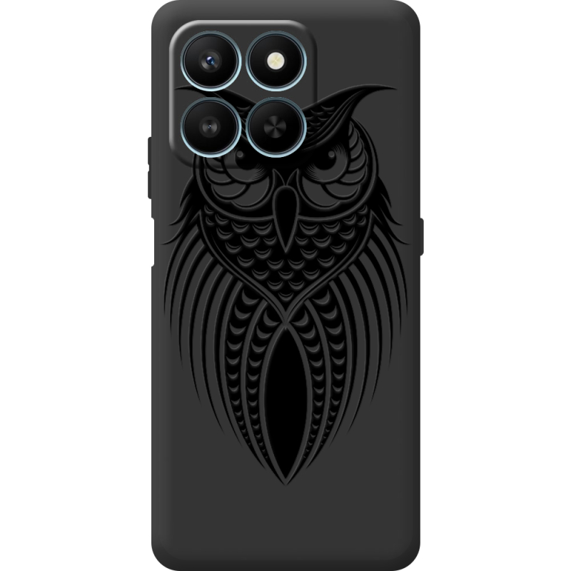 Чорний чохол BoxFace Honor 400 Smart Owl