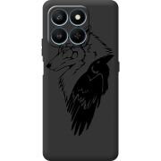 Чорний чохол BoxFace Honor 400 Smart Wolf and Raven