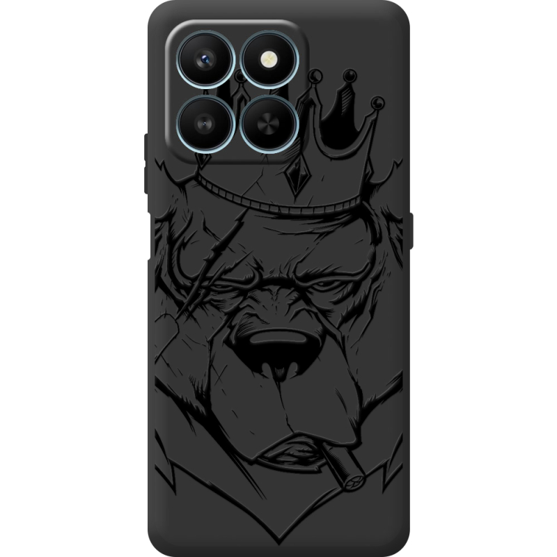 Чорний чохол BoxFace Honor 400 Smart Bear King