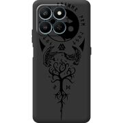 Чорний чохол BoxFace Honor 400 Smart Hugin and Munin