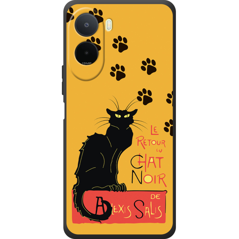 Чохол BoxFace Poco C81 Pro Noir Cat