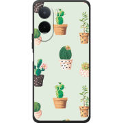 Чохол BoxFace Poco C81 Pro L-green Cacti