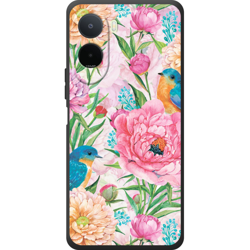 Чохол BoxFace Poco C81 Pro Birds in Flowers
