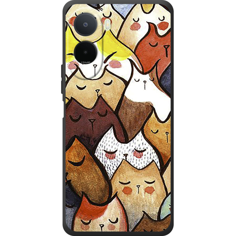 Чохол BoxFace Poco C81 Pro Sleepy Cats