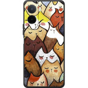 Чохол BoxFace Poco C81 Pro Sleepy Cats