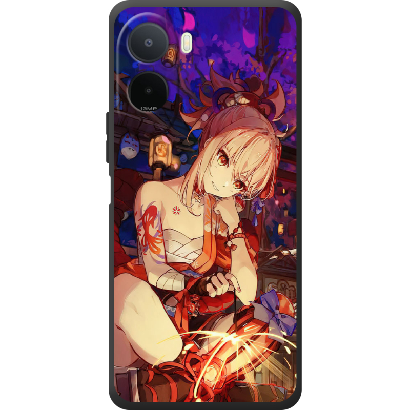 Чохол BoxFace Poco C81 Pro Genshin Ёимия с огоньком