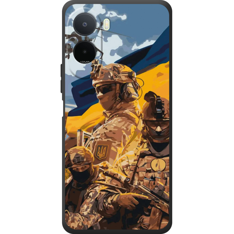 Чохол BoxFace Poco C81 Pro Воїни ЗСУ