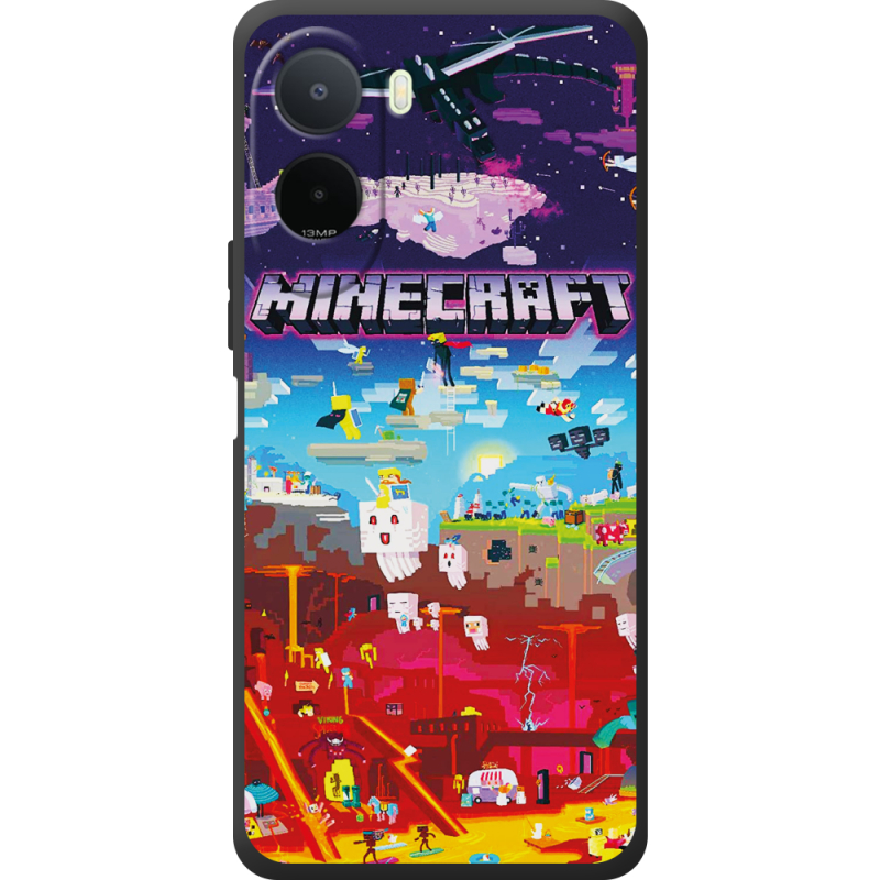 Чохол BoxFace Poco C81 Pro Minecraft World Beyond
