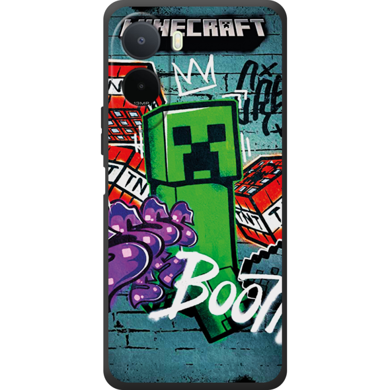 Чохол BoxFace Poco C81 Pro Minecraft Graffiti
