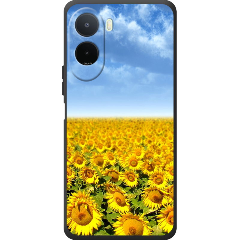 Чохол BoxFace Poco C81 Pro Подсолнухи