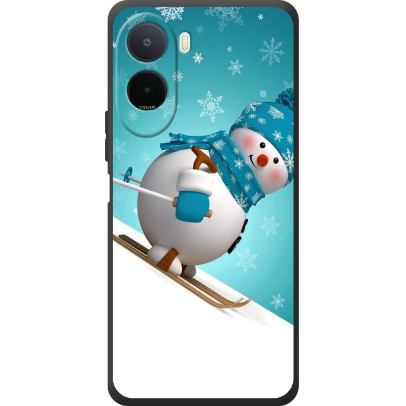 Чохол BoxFace Poco C81 Pro Skier Snowman