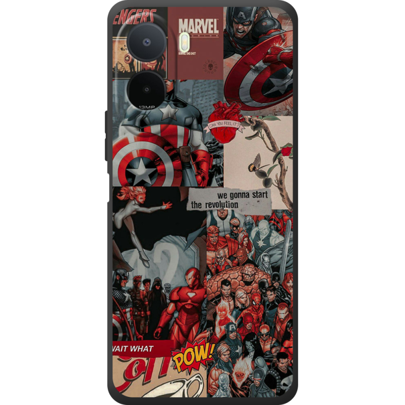 Чохол BoxFace Poco C81 Pro Marvel Avengers