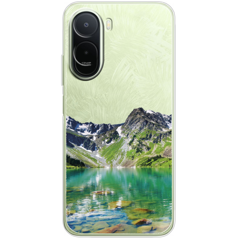 Прозорий чохол BoxFace Poco C81 Pro Green Mountain