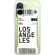Прозорий чохол BoxFace Poco C81 Pro Ticket Los Angeles