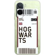 Прозорий чохол BoxFace Poco C81 Pro Ticket Hogwarts