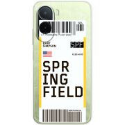 Прозорий чохол BoxFace Poco C81 Pro Ticket Springfield
