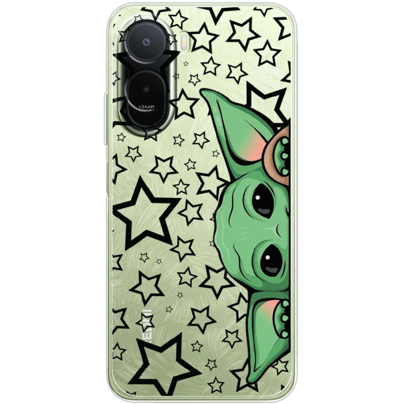 Прозорий чохол BoxFace Poco C81 Pro Baby Yoda