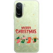 Прозорий чохол BoxFace Poco C81 Pro Merry Christmas
