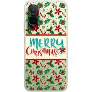 Прозорий чохол BoxFace Poco C81 Pro Vintage Christmas Pattern