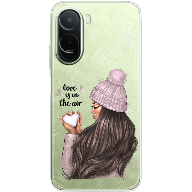Прозорий чохол BoxFace Poco C81 Pro love is in the air