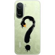 Прозорий чохол BoxFace Poco C81 Pro Swan question