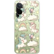 Прозорий чохол BoxFace Poco C81 Pro Unicorns