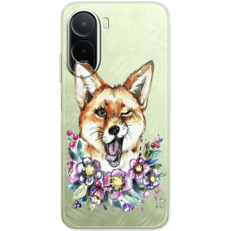 Прозорий чохол BoxFace Poco C81 Pro Winking Fox