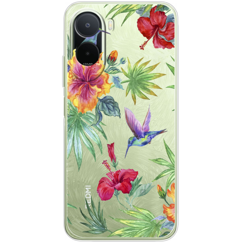 Прозорий чохол BoxFace Poco C81 Pro Tropical