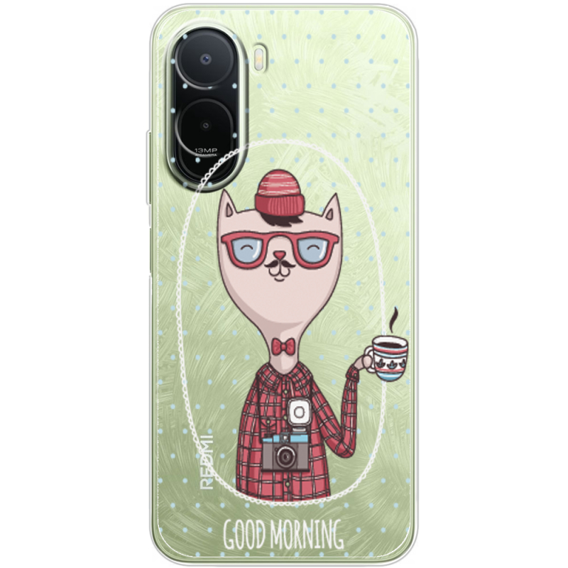 Прозорий чохол BoxFace Poco C81 Pro Good Morning