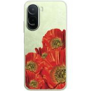 Прозорий чохол BoxFace Poco C81 Pro Red Poppies