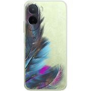 Прозорий чохол BoxFace Poco C81 Pro Feathers