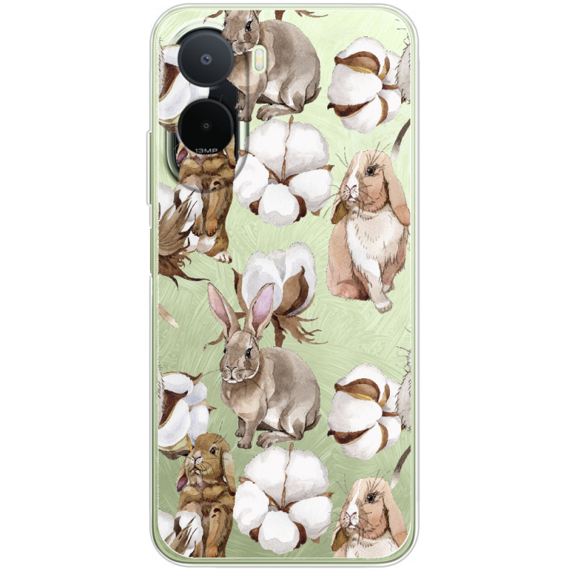 Прозорий чохол BoxFace Poco C81 Pro Cotton and Rabbits
