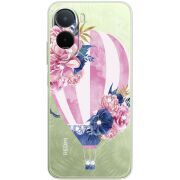 Чохол зі стразами Poco C81 Pro Pink Air Baloon