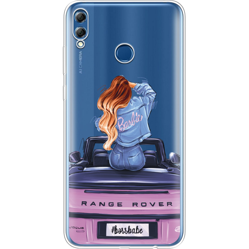 Прозрачный чехол Uprint Honor 8x Max Boss Babe