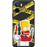 Чорний чохол BoxFace Poco C81 Pro White Bart