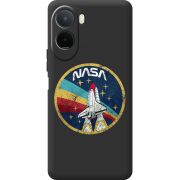 Чорний чохол BoxFace Poco C81 Pro NASA