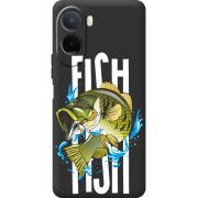Чорний чохол BoxFace Poco C81 Pro Fish
