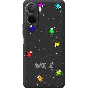 Чорний чохол BoxFace Poco C81 Pro Among Us Invisible